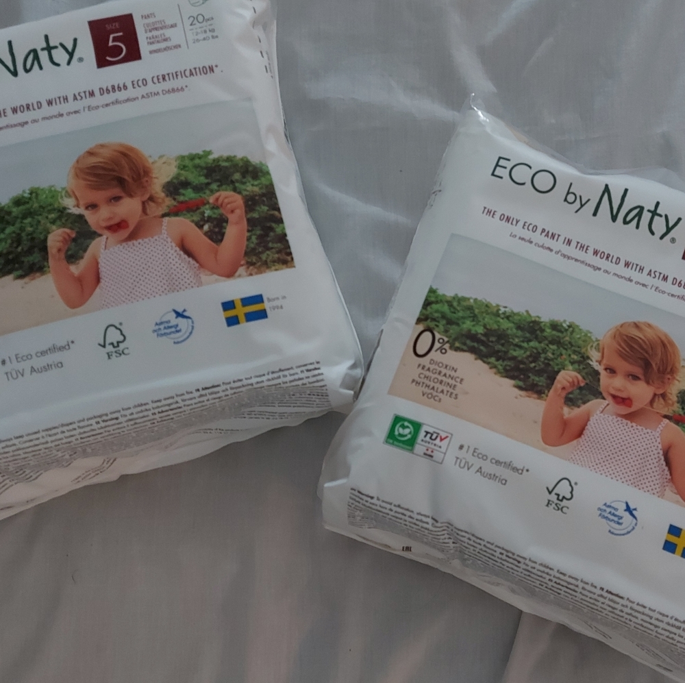 ECO by Naty Organic Diapers Size 5